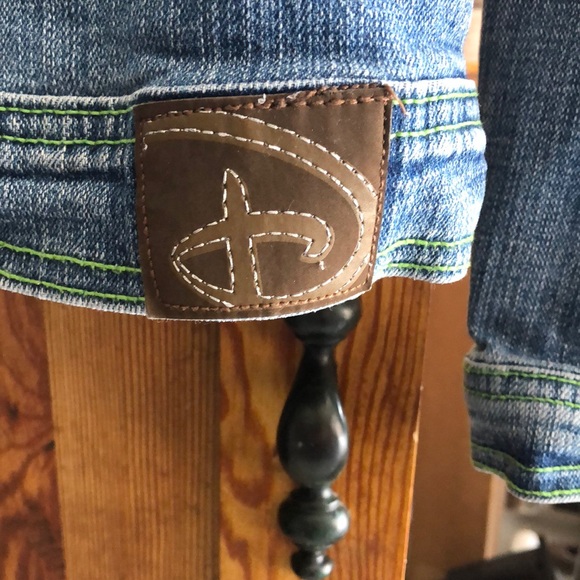 Disney Studio Tinkerbell Jean Jacket M 7/8 - Picture 1 of 3